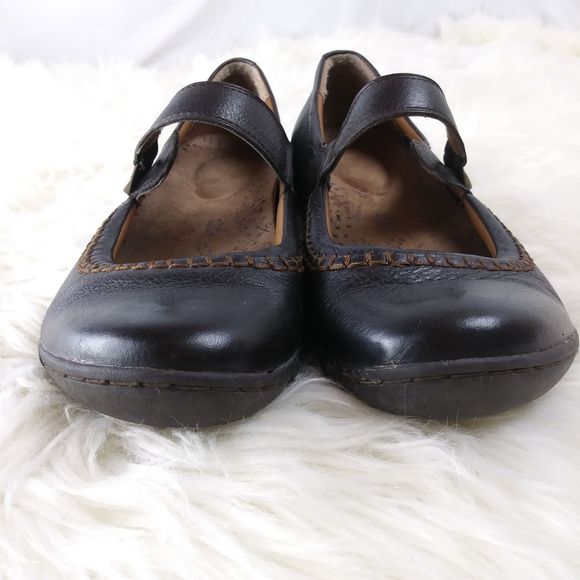 Hush puppies brown mary jane flats comfort - Picture 2 of 10